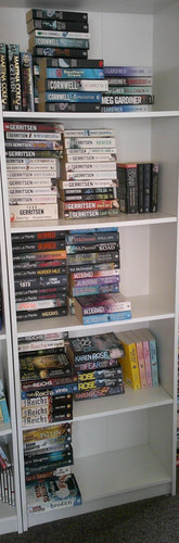 Crime thriller books lot b - &,